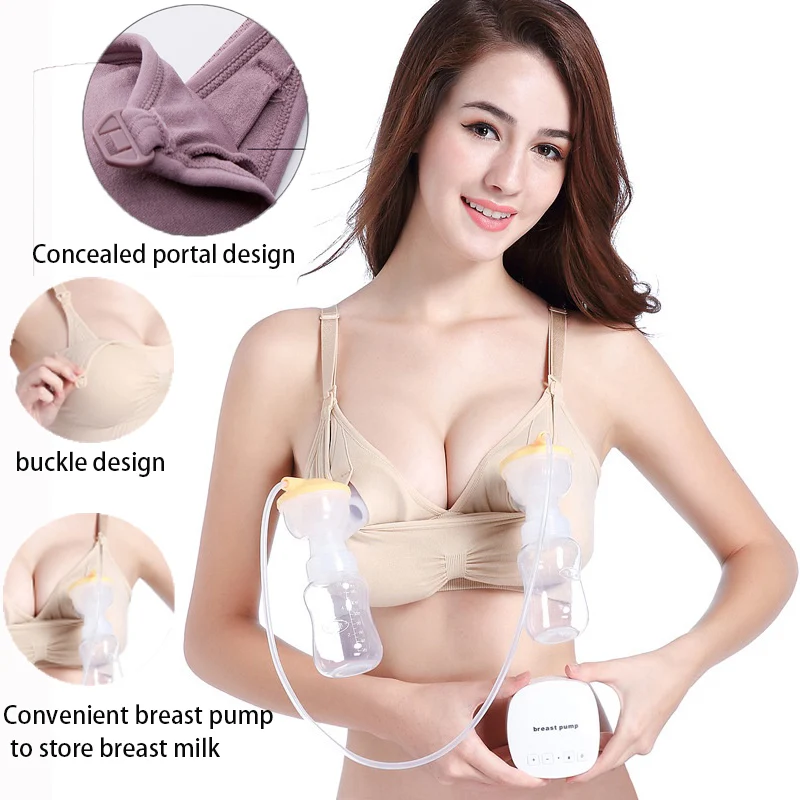 Maternity Wear - Hands Free Pumping Nursing Bra, Maternity