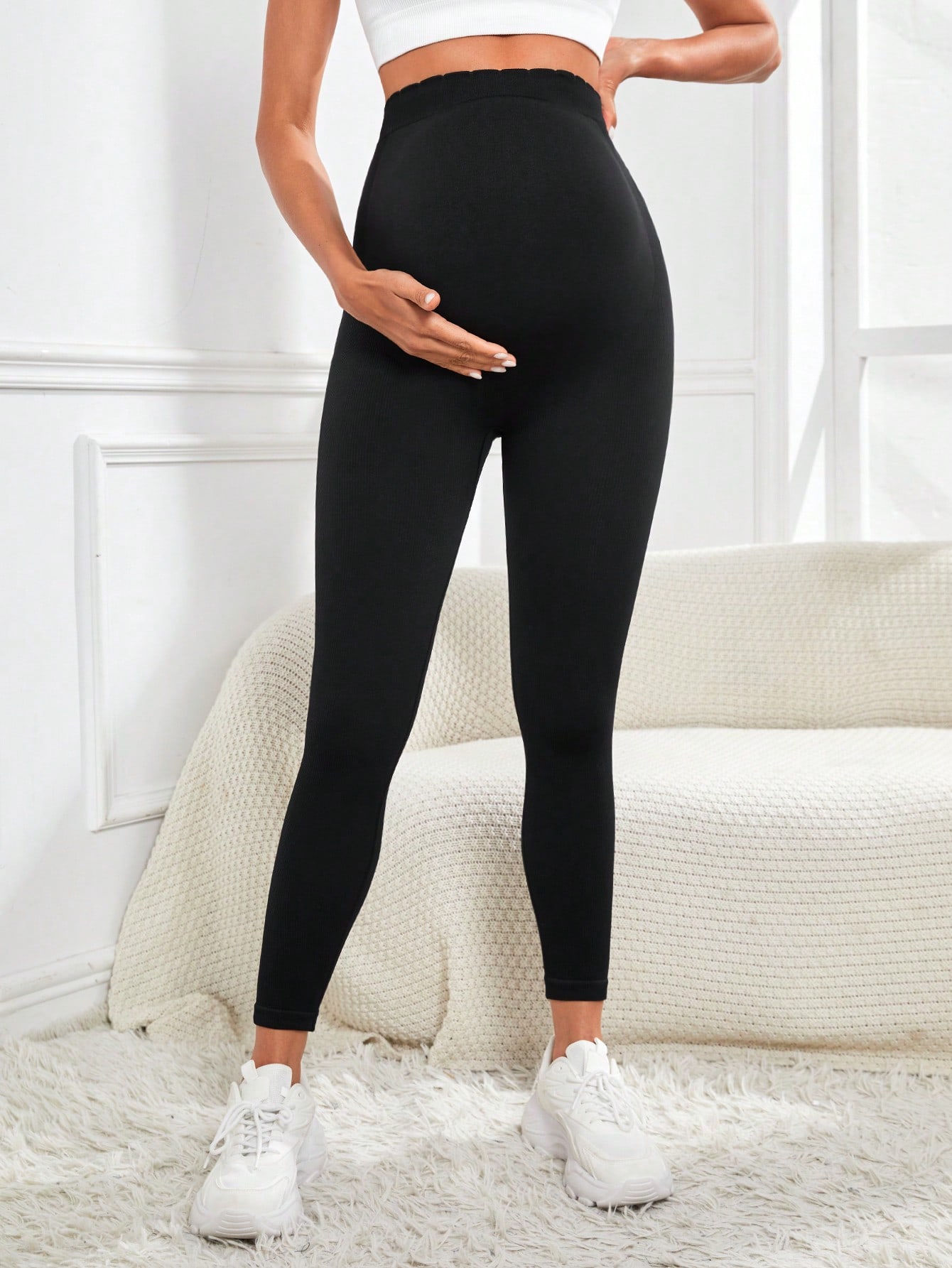 High Waist Pregnancy Leggings  - Maternity Wear review and price