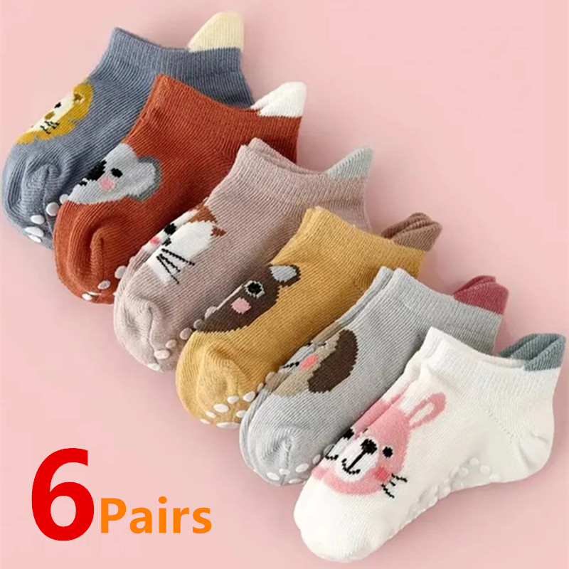 6Pairs/Lot Newborn Baby Socks  - Unisex Baby Socks Non Slip review and price