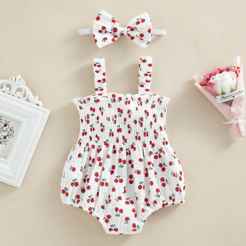 Tregren Baby Girls Rompers Sum - Baby Summer Linen Sleeveless Jumpsuit review and price
