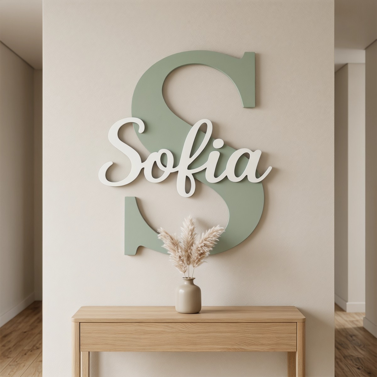 1Pc Custom Minimalist Wooden N - Nursery review and price